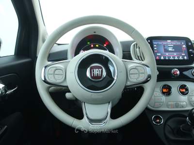 Fiat 500 1.0 70cv Hybrid Tetto panoramico/Sensori parcheggio Nero usata Feltre