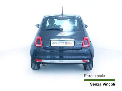 Fiat 500 1.0 70cv Hybrid Tetto panoramico/Sensori parcheggio Nero usata Feltre