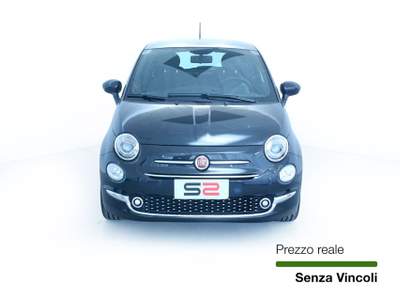 Fiat 500 1.0 70cv Hybrid Tetto panoramico/Sensori parcheggio Nero usata Feltre