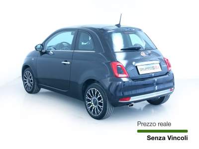Fiat 500 1.0 70cv Hybrid Tetto panoramico/Sensori parcheggio Nero usata Feltre