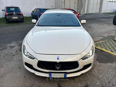 Maserati Ghibli V6 Diesel Bianco usata Fontanellato
