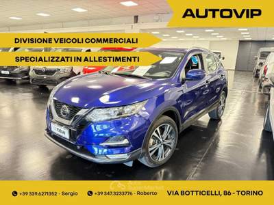 Nissan Qashqai AUTOCARRO N1 !!! 1.3 DIG-T N-Connecta 140cv BENZINA / GPL Blu/Azzurro usata Torino