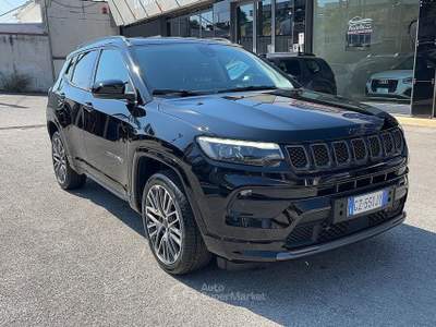 Jeep Compass JEEP COMPASS 1.5 TURBO T4 MHEV SUMMIT 2WD 130 Compass 1.5 turbo t4 mhev Summit 2wd 130 Nero usata Roma