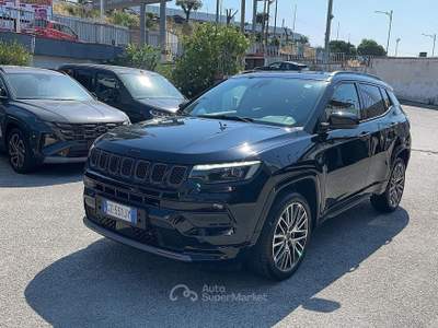 Jeep Compass JEEP COMPASS 1.5 TURBO T4 MHEV SUMMIT 2WD 130 Compass 1.5 turbo t4 mhev Summit 2wd 130 Nero usata Roma