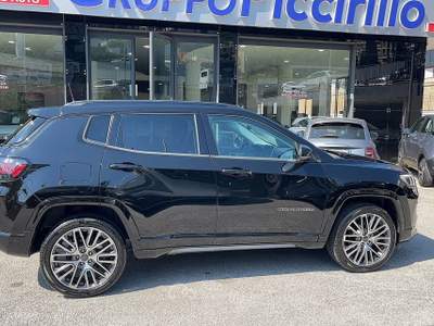 Jeep Compass JEEP COMPASS 1.5 TURBO T4 MHEV SUMMIT 2WD 130 Compass 1.5 turbo t4 mhev Summit 2wd 130 Nero usata Roma