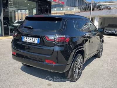 Jeep Compass JEEP COMPASS 1.5 TURBO T4 MHEV SUMMIT 2WD 130 Compass 1.5 turbo t4 mhev Summit 2wd 130 Nero usata Roma