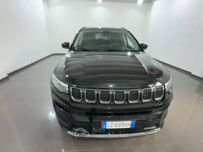 Jeep Compass JEEP COMPASS 1.5 TURBO T4 MHEV SUMMIT 2WD 130 Compass 1.5 turbo t4 mhev Summit 2wd 130 Nero usata Roma