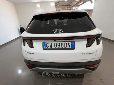 Hyundai Tucson HYUND TUCSON 1.6CRDI  XLINE MILD-HYBRID 2WD Tucson 1.6crdi  XLine Mild-Hybrid 2wd Bianco usata Roma