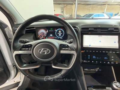Hyundai Tucson HYUND TUCSON 1.6CRDI  XLINE MILD-HYBRID 2WD Tucson 1.6crdi  XLine Mild-Hybrid 2wd Bianco usata Roma