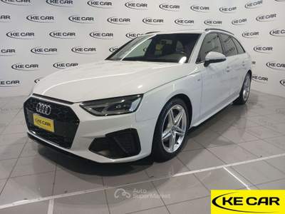 Audi A4 A4 Avant 40 tdi S line edition 204cv  PELLE-TETTO Bianco usata Santarcangelo di Romagna