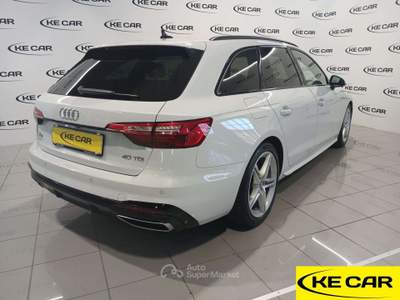Audi A4 A4 Avant 40 tdi S line edition 204cv  PELLE-TETTO Bianco usata Santarcangelo di Romagna
