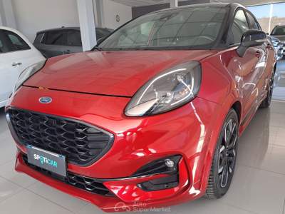 Ford Puma EcoBlue 120 CV ST-Line Vignale Rosso usata Parete