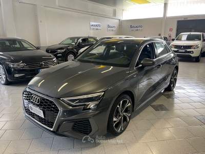 Audi A3 SPB 40 TFSI e S tronic S line edition Grigio usata Gozzano