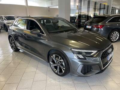 Audi A3 SPB 40 TFSI e S tronic S line edition Grigio usata Gozzano