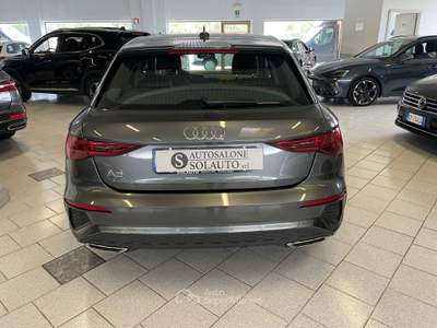 Audi A3 SPB 40 TFSI e S tronic S line edition Grigio usata Gozzano