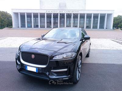 Jaguar F-Pace AWD aut. R-Sport Nero usata Roma