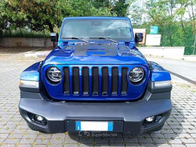 Jeep Wrangler Unlimited 2.2 Mjt II Sahara 1941 Blu/Azzurro usata Roma