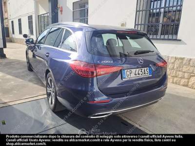Mercedes-Benz Classe C d Mild hybrid Sport Plus 9G-Tronic Station Wagon Blu/Azzurro usata Senigallia