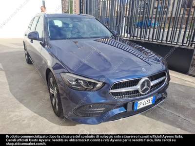 Mercedes-Benz Classe C d Mild hybrid Sport Plus 9G-Tronic Station Wagon Blu/Azzurro usata Senigallia
