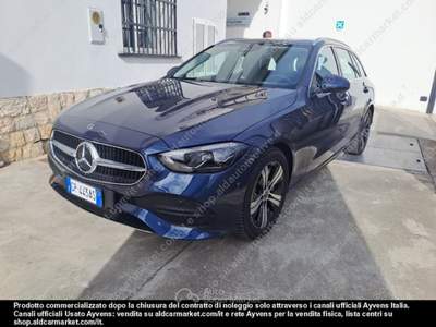 Mercedes-Benz Classe C d Mild hybrid Sport Plus 9G-Tronic Station Wagon Blu/Azzurro usata Senigallia