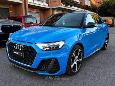 Audi A1 Sportback 30 1.0 tfsi S Line Edition 116cv s-tronic my20 Blu/Azzurro usata Castel Gandolfo