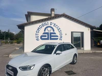 Audi A4 A4 V 2019 Avant Avant 35 2.0 tdi mhev Business 163cv s-tronic Bianco usata Bastia Umbra
