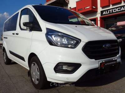 Ford Transit Custom 2.0dcti 9 Posti PASSO LUNGO,GARANZIA,km certific. Bianco usata CADONEGHE