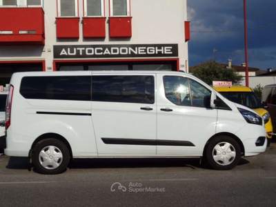 Ford Transit Custom 2.0dcti 9 Posti PASSO LUNGO,GARANZIA,km certific. Bianco usata CADONEGHE
