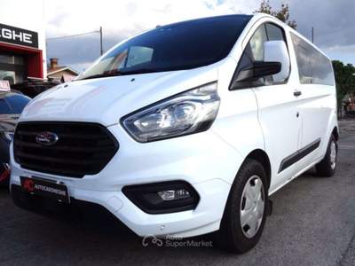 Ford Transit Custom 2.0dcti 9 Posti PASSO LUNGO,GARANZIA,km certific. Bianco usata CADONEGHE