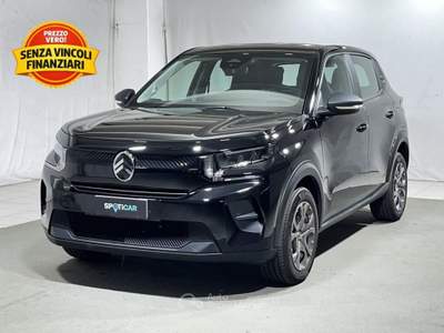 Citroen C3 1.2 PureTech You Nero usata Montagna in Valtellina