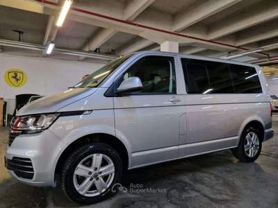 Volkswagen Transporter 2.0 TDI 150CV DSG PC 9 POSTI KM.97.000 UNIPROP Argento usata Torino