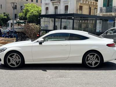 Mercedes-Benz Classe C MERCEDES C 220 d Auto 4Matic Coupé Premium Bianco usata Messina