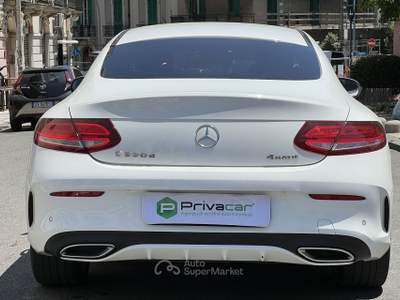 Mercedes-Benz Classe C MERCEDES C 220 d Auto 4Matic Coupé Premium Bianco usata Messina