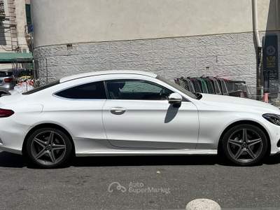Mercedes-Benz Classe C MERCEDES C 220 d Auto 4Matic Coupé Premium Bianco usata Messina