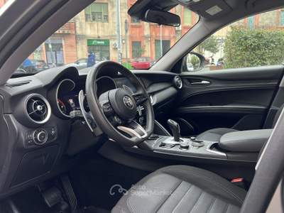 Alfa Romeo Stelvio ALFA ROMEO Stelvio 2.2 Turbodiesel 190 CV AT8 Q4 Ti Grigio usata Messina