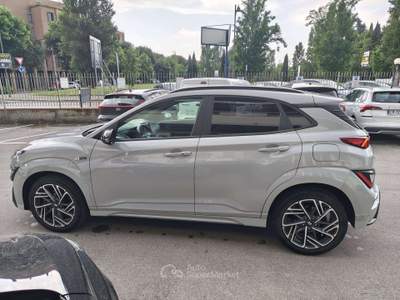 Hyundai Kona Kona I 2021 1.0 t-gdi 48V NLine 2wd 120cv imt Grigio usata Calenzano
