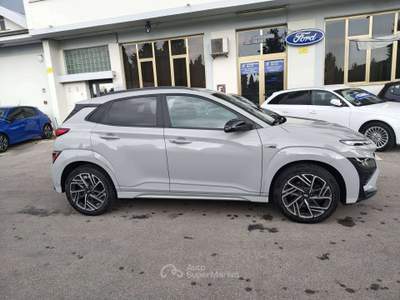 Hyundai Kona Kona I 2021 1.0 t-gdi 48V NLine 2wd 120cv imt Grigio usata Calenzano