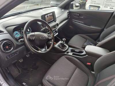Hyundai Kona Kona I 2021 1.0 t-gdi 48V NLine 2wd 120cv imt Grigio usata Calenzano