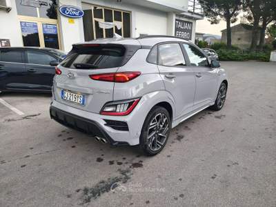 Hyundai Kona Kona I 2021 1.0 t-gdi 48V NLine 2wd 120cv imt Grigio usata Calenzano