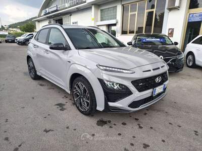 Hyundai Kona Kona I 2021 1.0 t-gdi 48V NLine 2wd 120cv imt Grigio usata Calenzano