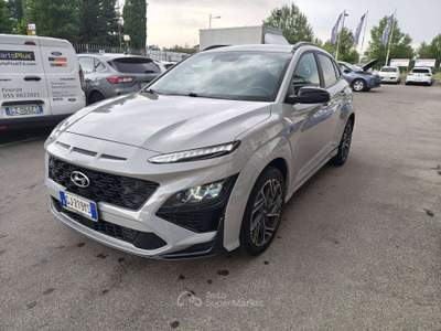 Hyundai Kona Kona I 2021 1.0 t-gdi 48V NLine 2wd 120cv imt Grigio usata Calenzano