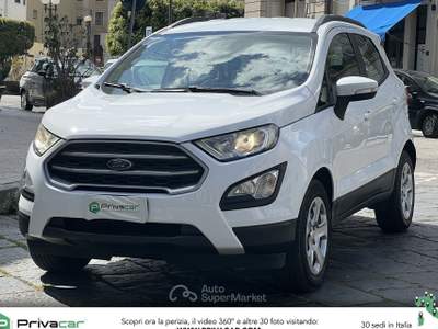 Ford EcoSport FORD EcoSport 1.0 EcoBoost 100 CV Business Bianco usata Messina