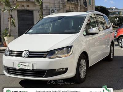 Volkswagen Sharan VOLKSWAGEN Sharan 2.0 TDI 150 CV SCR DSG Business BlueMotion Technology Bianco usata Messina