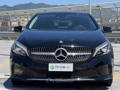 Mercedes-Benz Classe A MERCEDES A 180 d Automatic Sport Nero usata Messina
