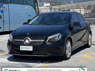 Mercedes-Benz Classe A MERCEDES A 180 d Automatic Sport Nero usata Messina
