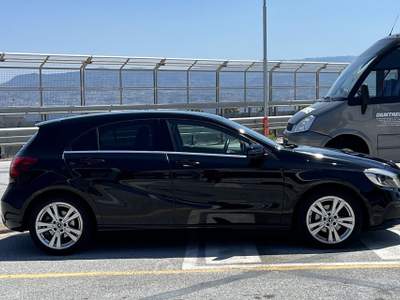 Mercedes-Benz Classe A MERCEDES A 180 d Automatic Sport Nero usata Messina