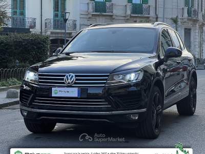 Volkswagen Touareg VOLKSWAGEN Touareg 3.0 TDI 204 CV tiptronic BlueMotion Techn. Executive Nero usata Messina