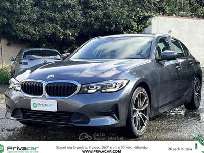 BMW Serie 3 318d BMW 318d 48V Business Advantage Grigio usata Messina