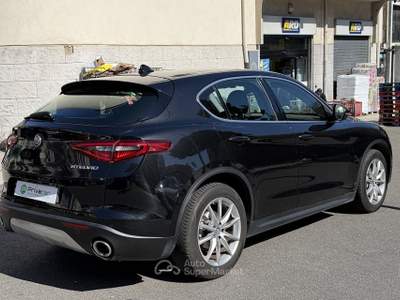 Alfa Romeo Stelvio ALFA ROMEO Stelvio 2.2 Turbodiesel 210 CV AT8 Q4 Super Nero usata Messina