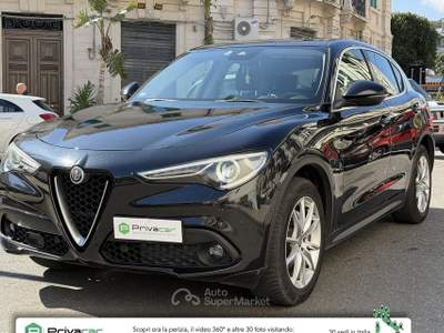 Alfa Romeo Stelvio ALFA ROMEO Stelvio 2.2 Turbodiesel 210 CV AT8 Q4 Super Nero usata Messina